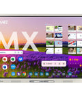 27 Inch Interactive Display Smart Touchscreen For Classrooms featuring a vibrant 4K UHD screen with app icons and wireless connectivity.