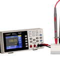 Desktop Digital Multimeter with True RMS, Data Logging, and Dual Display, SCPI Ready for shared workbenches, showing 55000 count