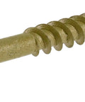 Real Deal Construction Lag Screws 5/16 X 3 Inch Bronze Finish Wood Fasteners anti-split point and star drive design