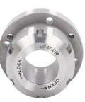 Heavy Duty ER40 Collet Chuck Carbon Steel 80mm Diameter Clamping Adapter close-up view showcasing the locking mechanism.