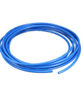 Coiled Blue PU Air Tubing 6mm OD x 4mm ID, 6m, 20 Ft Length for Air Compressors