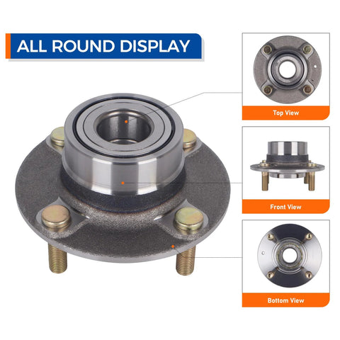 Rear Wheel Bearing Hub Assembly 512194 For Hyundai Elantra 2001 To 2006 And Kia Spectra Spectra5 2005 To 2009 Non ABS OEM