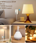 Wireless Light Switch With Remote Outlet Control For Plug In Lamps And Decor No Wiring No WiFi 15 Amp 100 Ft RF Range