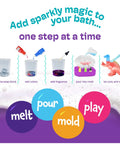 Kids Dinosaur Soap Making Kit For Fun DIY Bath Time Crafts Include Colorful T Rex Stegosaurus And Styracosaurus Soaps Learn Science While You Soak Playful Bath Toy Set, step guide
