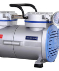 Heavy Duty Oil Free Diaphragm Vacuum Pump Featuring Slick Chemical Resistant PTFE Membranes As A Quiet No Nonsense Workhorse For Lab Filtration And Solvent Processing.