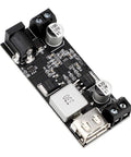 12V To 5V Buck Converter USB Regulator 5A High Efficiency Step Down Power Module For Phone Fast Charging With 9V 36V Input Range And Stable 5V Output For Fast Charge shown in close-up view