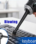 Powerful 25000Pa Cordless Handheld Car Vacuum With Cyclonic Suction And Digital Display cleaning keyboard