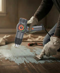 Beast 1800W Heat Gun With Fast Heating, LED Temperature Display, used for paint stripping on wooden surface