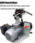 Workhorse Variable Speed Belt Sander And Knife Grinder With Wheel And Flat Platen Tool Rest for sick polish results features a 1500W powerful motor.