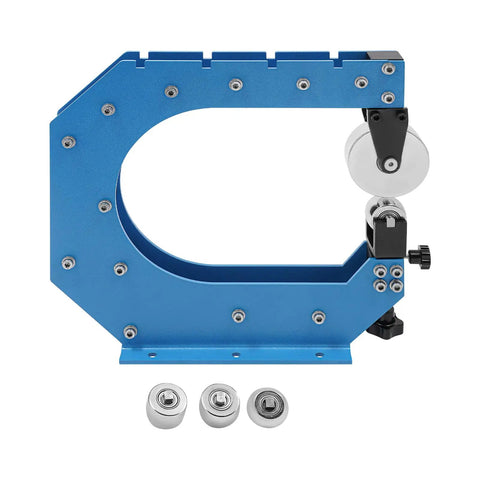 Tough As Nails 12 Inch Benchtop English Wheel Pro Metal Shaping Tool With Swappable Dies Adjustable Base And Rotating Handles For Smooth Rolling Bodywork On Steel Aluminum And Copper