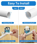 Installation guide for 20 Pack 3/4 Inch PVC Coupling Fittings Socket To Socket Schedule 40 for plumbing and irrigation