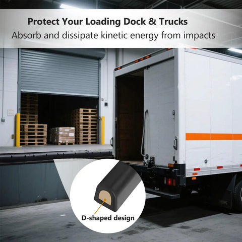 Tough As Nails Heavy Duty Rubber Loading Dock Bumpers 39 Inches Long By 4 Inches Thick Industrial Buffer Pads Built To Take A Beating From Trucks And Trailers