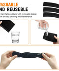 All Day Sweat Shield for Welders and Hard Hats Universal Helmet Sweatband Set shown as moisture-wicking and washable in 3-pack.