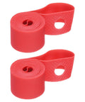 Two Pack 18 Inch By 20mm PVC Rim Tape For Road And Mountain Bikes showing two red rolls of lightweight rim liner