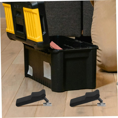 2 Pack Flexible Draw Latches for Boat Compartments Toolboxes and Cabinets No Fuss Easy Install Storage Security visible near toolbox