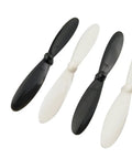 20Pcs 55mm Long Propeller Set For X4 H107 Series Quadcopters H107L H107C H107D H107P H107C+ H107D+ Drop In Replacement Spares
