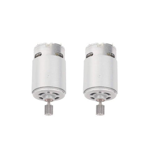 Dual Pack 550 24V Electric Motor For Kids Ride On Cars, High Speed RS550 24 Volt Motor with 40,000 RPM, Replacement Gearbox Parts