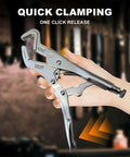 9 Inch Locking Vise Grip Plier With Nose Jaw For Sway Bar Link Removal Welding And Pipe Clip Repair Heavy Duty Vice Grips