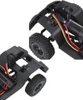 Durable Metal Chassis Frame With 6.1 Inch Wheelbase For 1 18th Scale RC Crawlers Like TRX4M Bronco Defender And AX-8560 Models