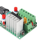 2 Pack Stepper Motor Driver Controller Board With PWM Adjustable Signal Generator For Controlling Motors Great For Your DIY Builds Compatible With DC 5 To 12V And 15 To 160V Inputs Speed Regulator for smooth motion, PCB with heatsink and terminals