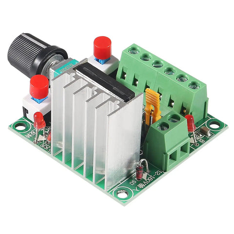 2 Pack Stepper Motor Driver Controller Board With PWM Adjustable Signal Generator For Controlling Motors Great For Your DIY Builds Compatible With DC 5 To 12V And 15 To 160V Inputs Speed Regulator for smooth motion, PCB with heatsink and terminals