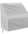 Rugged Waterproof Boat Swing Back Seat Cover 600D Marine Grade Polyester Canvas Swingback Cooler Seat Cover Grey 20D By 36W By 36H