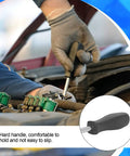 Mechanic using Two Piece 1/4 Inch Drive Socket Spinner Set With Comfortable Grip Handle For Auto Repair And Maintenance