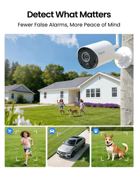 Solar Powered 2K 5MP Outdoor Security Camera With Night Vision And Smart Human And Car Detection, 2.4G WiFi, Local Storage