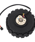 Direct Drive Servo Motor With Integrated Encoder And Low Noise Hub For RC Cars And DIY Robots, top view with wire harness