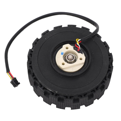 Direct Drive Servo Motor With Integrated Encoder And Low Noise Hub For RC Cars And DIY Robots, top view with wire harness