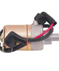 Side view of GY6 Engine Starter 12 Volt 9 Spline Shaft Compatible With 150cc 200cc 250cc 4 Stroke ATV Dirt Bikes Scooters Go Kart