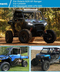 UTV and ATV fitments for Six Hole CV Axle Puller Tool for Polaris RZR XP Ranger, Can Am, and Kawasaki KRX SXS models in use