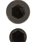 Top view of 17mm Harmonic Balancer Socket For Honda And Other Engines Beefy 17mm Hex Pulley Damper Bolt Heavy Duty Impact Socket
