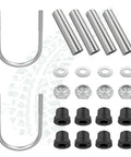 Heavy Duty Rear Four Leaf Spring Kit With Bushings And Sleeves Fits Club Car Ds Golf Cart 1982 Onward, includes bolts and bushings.