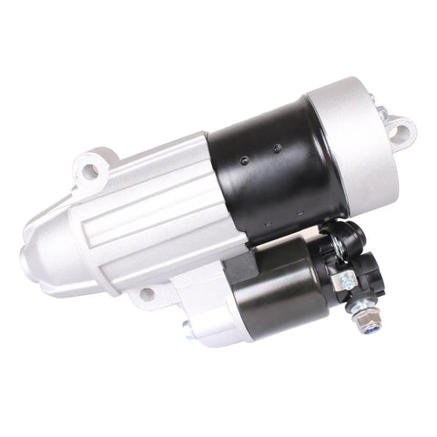 Outboard Starter Motor for Yamaha 115HP To 300HP Boats, Fits 6CB-81800-00 01 02, shown in silver and black finish