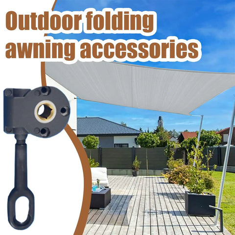 Built Tough Heavy Duty Aluminum Alloy Canopy Mount Bracket With Copper Core for outdoor awnings over patio space.