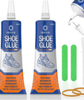 Heavy Duty Shoe Glue Repair Kit With 15ML X2 Adhesives, Waterproof And Flexible Clear Drying Formula For Your Kicks Sneakers Boots