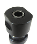 Router Collet Extender With Two And A Quarter Inch Travel Lets You Swap Bits From Above The Table For Half Inch Collets And Quarter Inch Shank Bits No Lifts Or Wrenches Needed For Full Depth Of Cut.