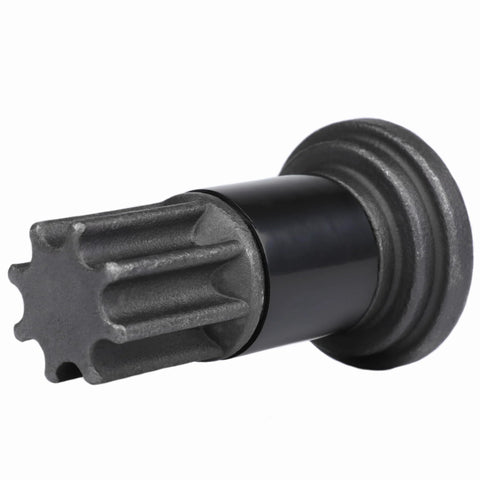 Close-up of engine barring tool with star-shaped drive end for Cummins B/C diesel engines