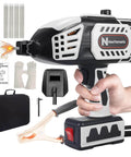 Portable 110V Handheld Arc Welder With IGBT Inverter Adjustable 20 To 150A 5 Current Settings Includes 20 Rods Pro Grade Lightweight Weld Gun