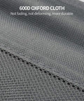 Close-up of 600D Oxford cloth material used in Enlarged Closet Hanging Bra Organizer With Rotating Metal Hanger Dual Sided Wall Shelf Wardrobe Mesh Pockets Space Saving Hanging Storage Bag For Bras Socks Underwear Underpants