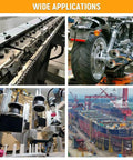 Wide applications of Air Nibbler Pneumatic Metal Cutter 3600 RPM For 0.5-1.2 mm Iron And Aluminum in various industries