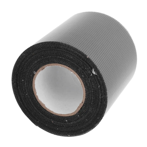 Transparent Window Screen Repair Tape With Strong No Fuss Adhesive Self Adhesive Mesh Patch For Quick Fix On Tents Pool And Car Screens See Through Black Finish