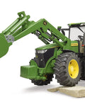 John Deere 7R 350 Front Loader Tractor Toy Model With Openable Hood Realistic Engine Detailing And Working Loader Durable Scale Size
