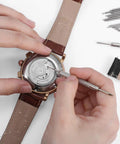 30 Piece Watch Band Pins Replacement Kit With Heavy Duty Stainless Steel Double Ended Pin Springs For Bracelet Repair Diameter 1.5-1.8mm Ideal For At Home Strap Adjustments And Quick Pin Removals DIY Ready in use with a watch and screwdriver