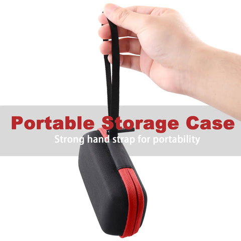 Rock Solid Kickass Hard Eva Protective Case For Bosch Glm100-23 And Glm165-40 Laser Distance Meters That Keeps Your Gear Safe From Drops And Dust While Rolling Around The Job Site With A Tight Red Zipper