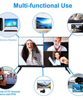 27 Inch CCTV Monitor For Surveillance With Full HD 1920x1080 Display Security Camera Monitor All In One Plug And Play