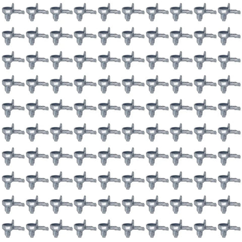 100 Pack Zinc Alloy Cabinet Shelf Pegs For Easy Install No Tools Needed Replacement Pins For Kitchen Shelves Bookshelves