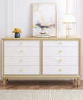 White dresser with Two Pack Dope Brass Star Cabinet Knobs Antique Solid Brass Drawer Pulls Brushed Gold Finish 1.32 Inch Diameter