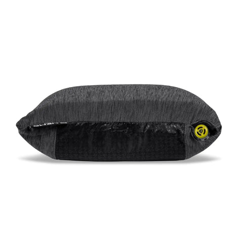 Fillo Backpacking And Camping Pillow With Integrated Stuff Sack Lightweight 3 Inch I Beam Air Cell For Head Support And Plush Foam Comfort Ultra